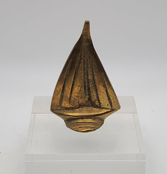 Penco - Small Vintage Brass Sailboat Sculpture