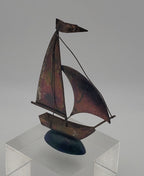 Vintage Brass Hong Kong Saibloat Sculpture