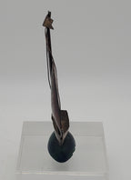 Vintage Brass Hong Kong Saibloat Sculpture