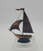 Vintage Brass Hong Kong Saibloat Sculpture