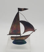 Vintage Brass Hong Kong Saibloat Sculpture