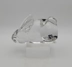 ACC- Vintage Rabbit Handmade Crystal Glass Paperweight
