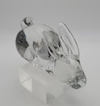 ACC- Vintage Rabbit Handmade Crystal Glass Paperweight