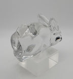 ACC- Vintage Rabbit Handmade Crystal Glass Paperweight