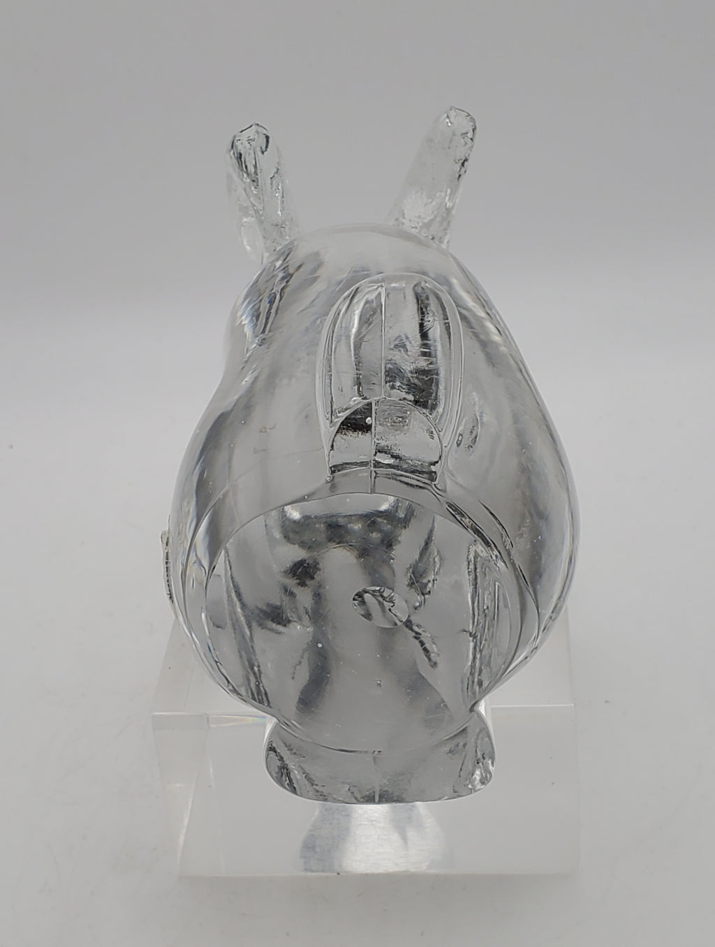 ACC- Vintage Rabbit Handmade Crystal Glass Paperweight