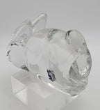 ACC- Vintage Rabbit Handmade Crystal Glass Paperweight