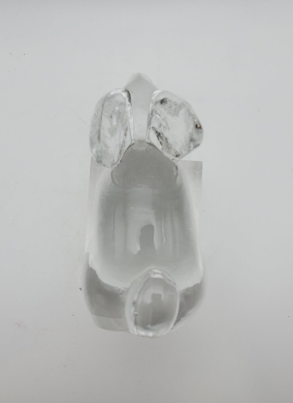 ACC- Vintage Rabbit Handmade Crystal Glass Paperweight