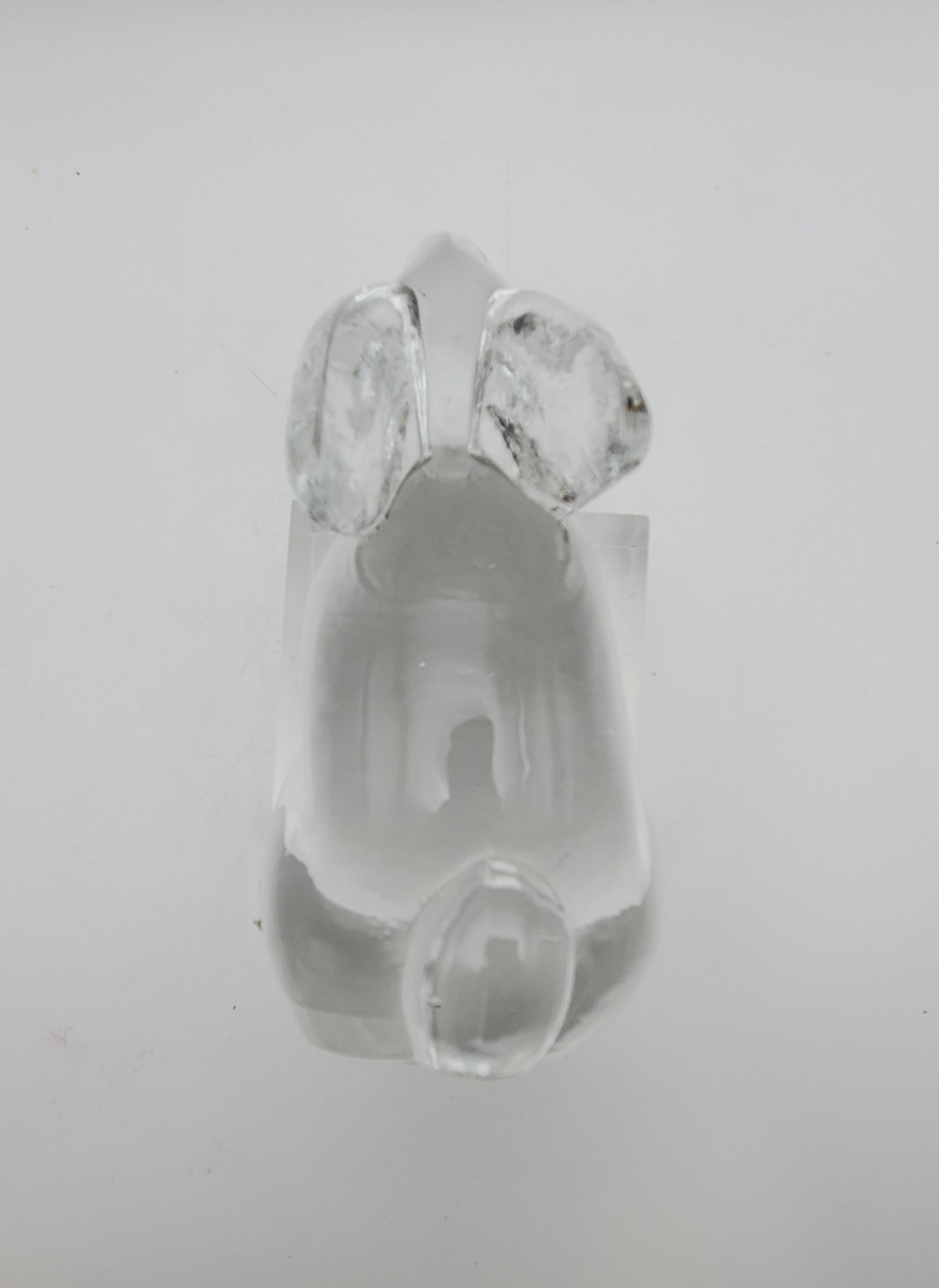 ACC- Vintage Rabbit Handmade Crystal Glass Paperweight