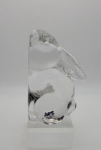 ACC- Vintage Rabbit Handmade Crystal Glass Paperweight