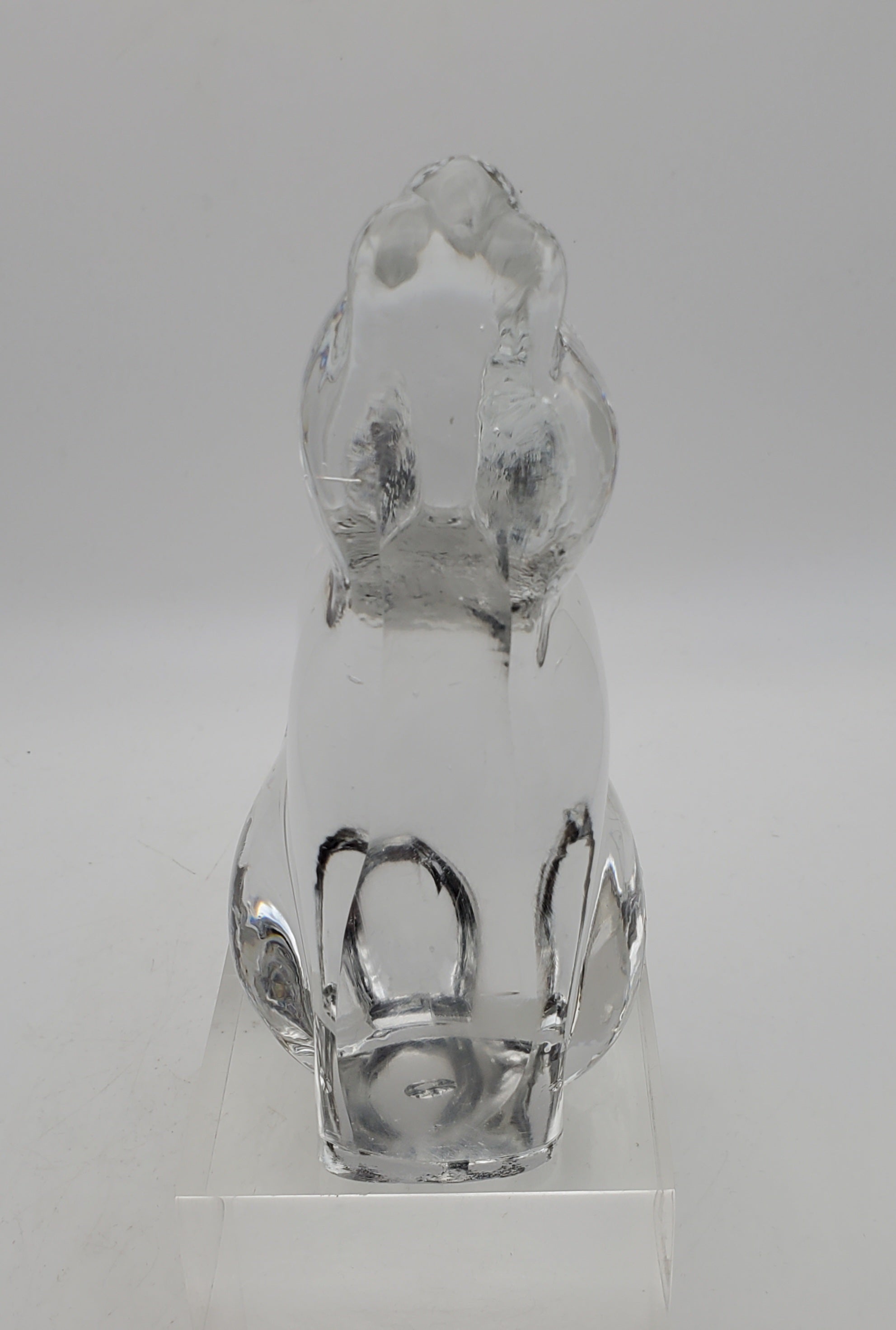 ACC- Vintage Rabbit Handmade Crystal Glass Paperweight