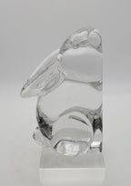 ACC- Vintage Rabbit Handmade Crystal Glass Paperweight