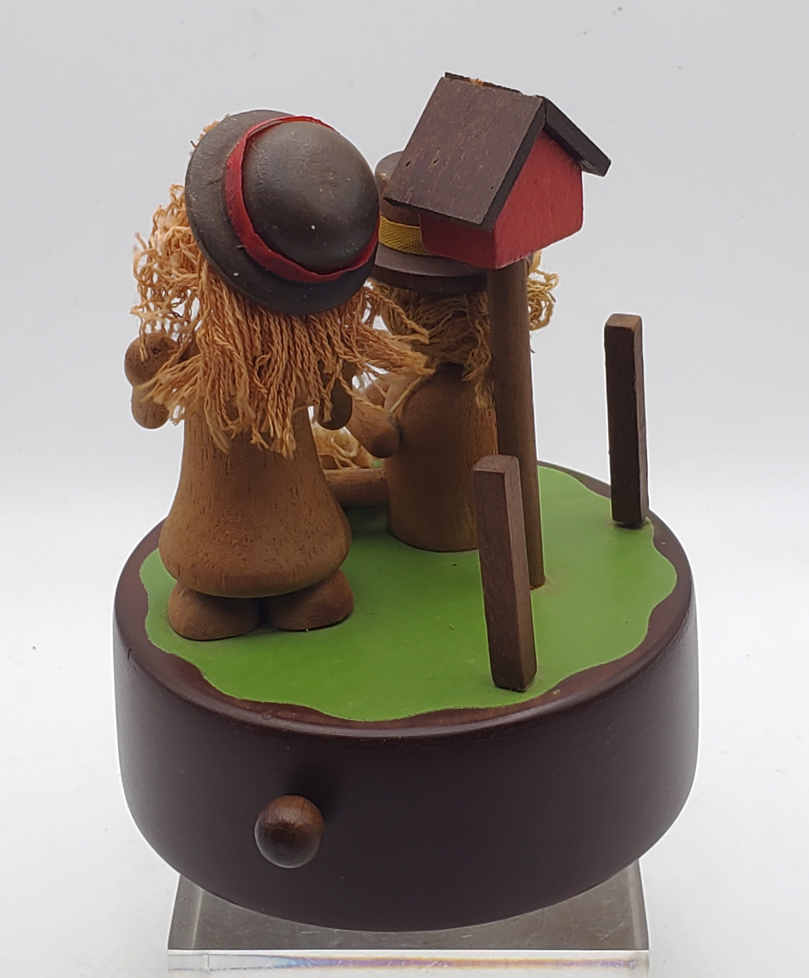 Hummelwerk - Dan's Kids Vintage Wooden Rotating Wind-Up Music Box
