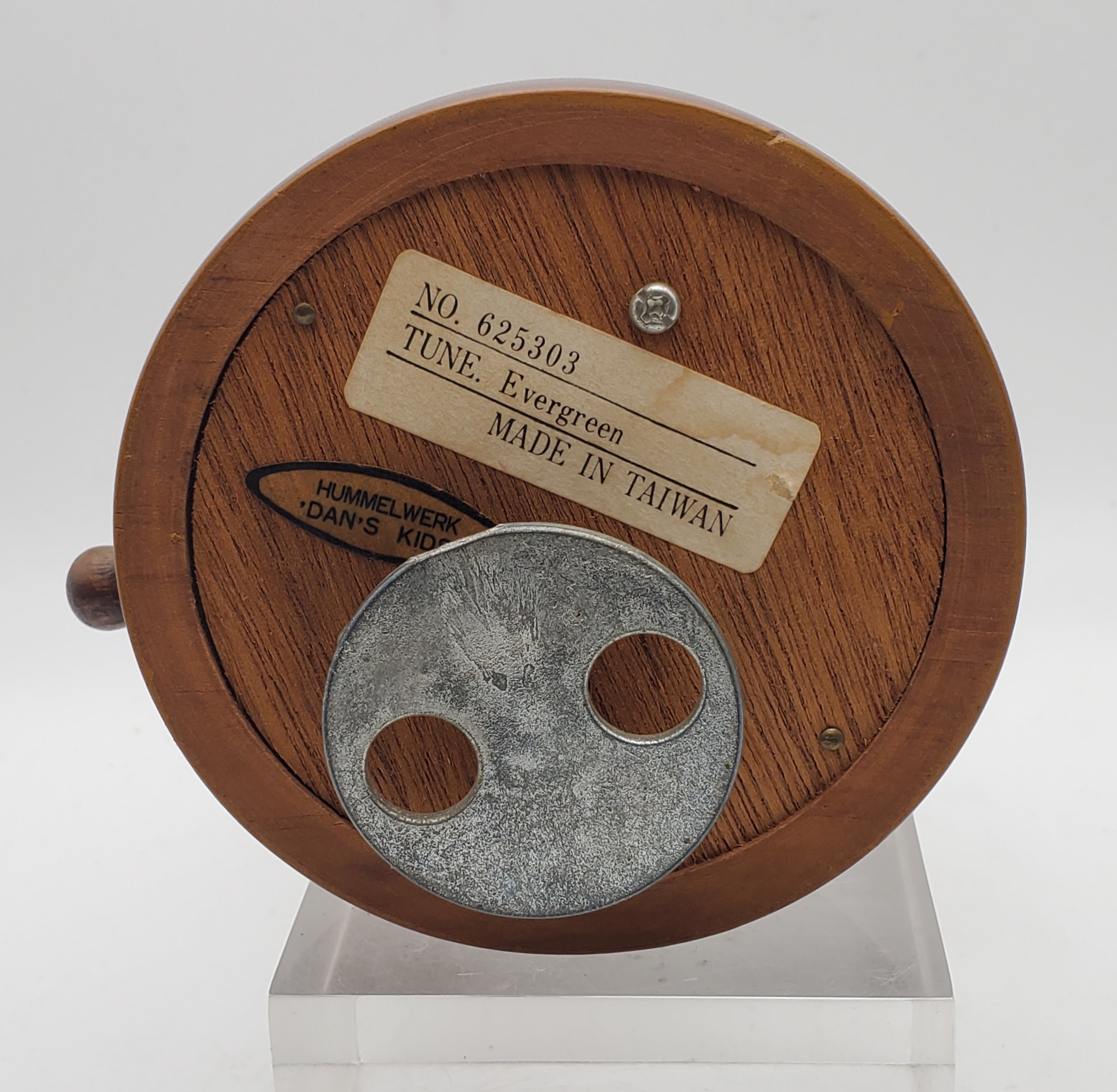 Hummelwerk - Dan's Kids Vintage Wooden Rotating Wind-Up Music Box