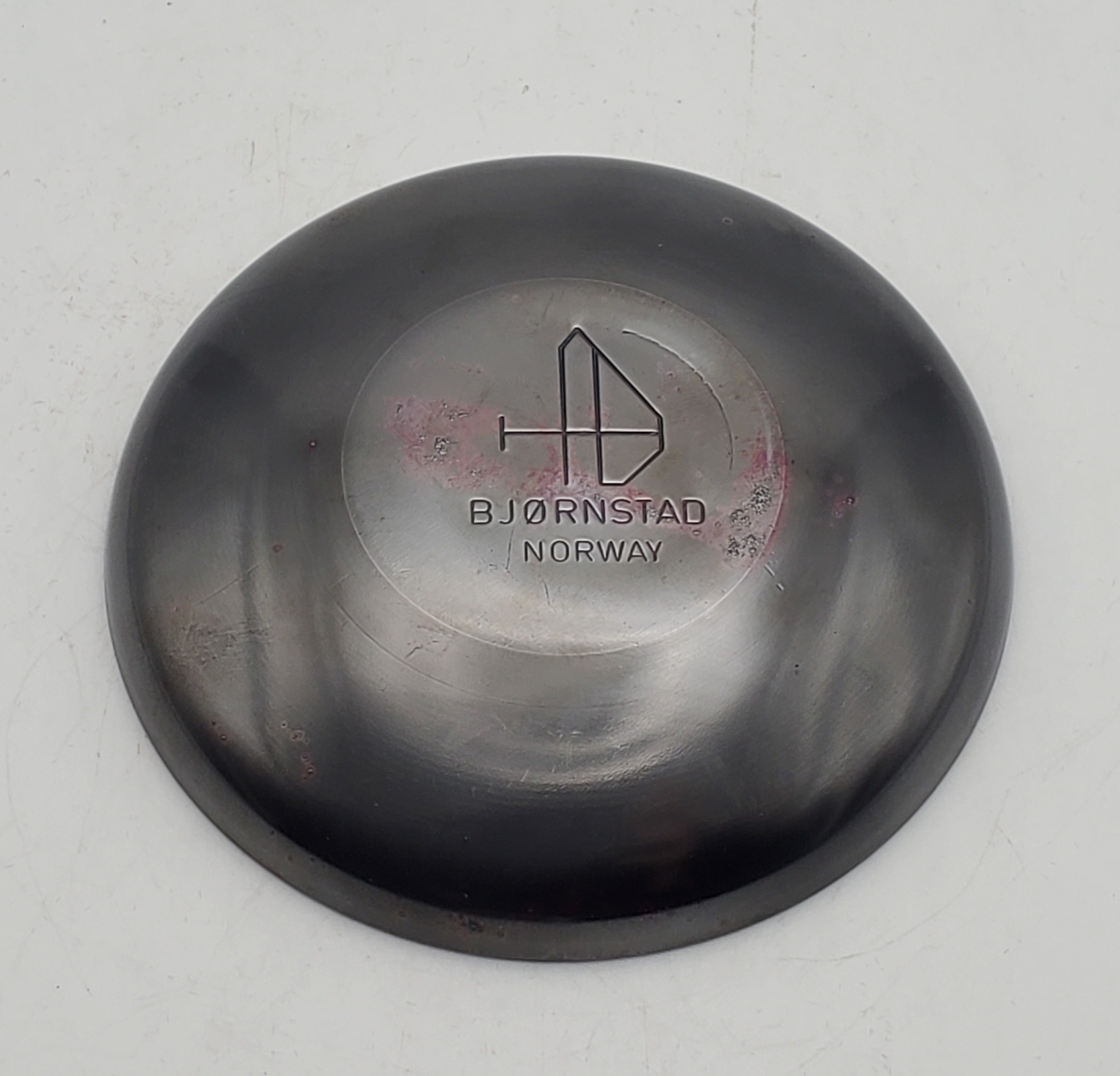 Hakon Bjørnstad - Vintage Enamel on Copper Mid Century Scandinavian Decorative Dish
