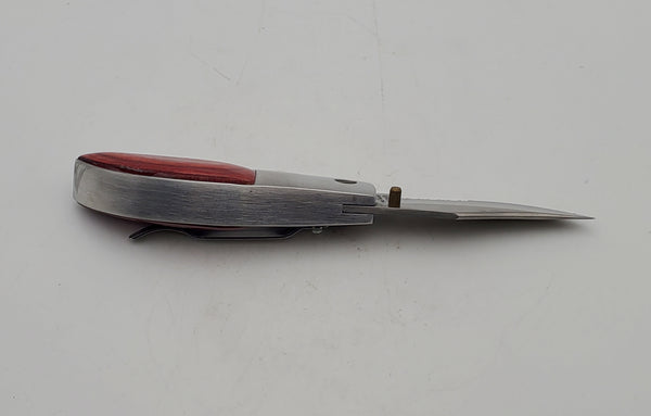 Fighter Plus - Wood Handled Pocket Knife