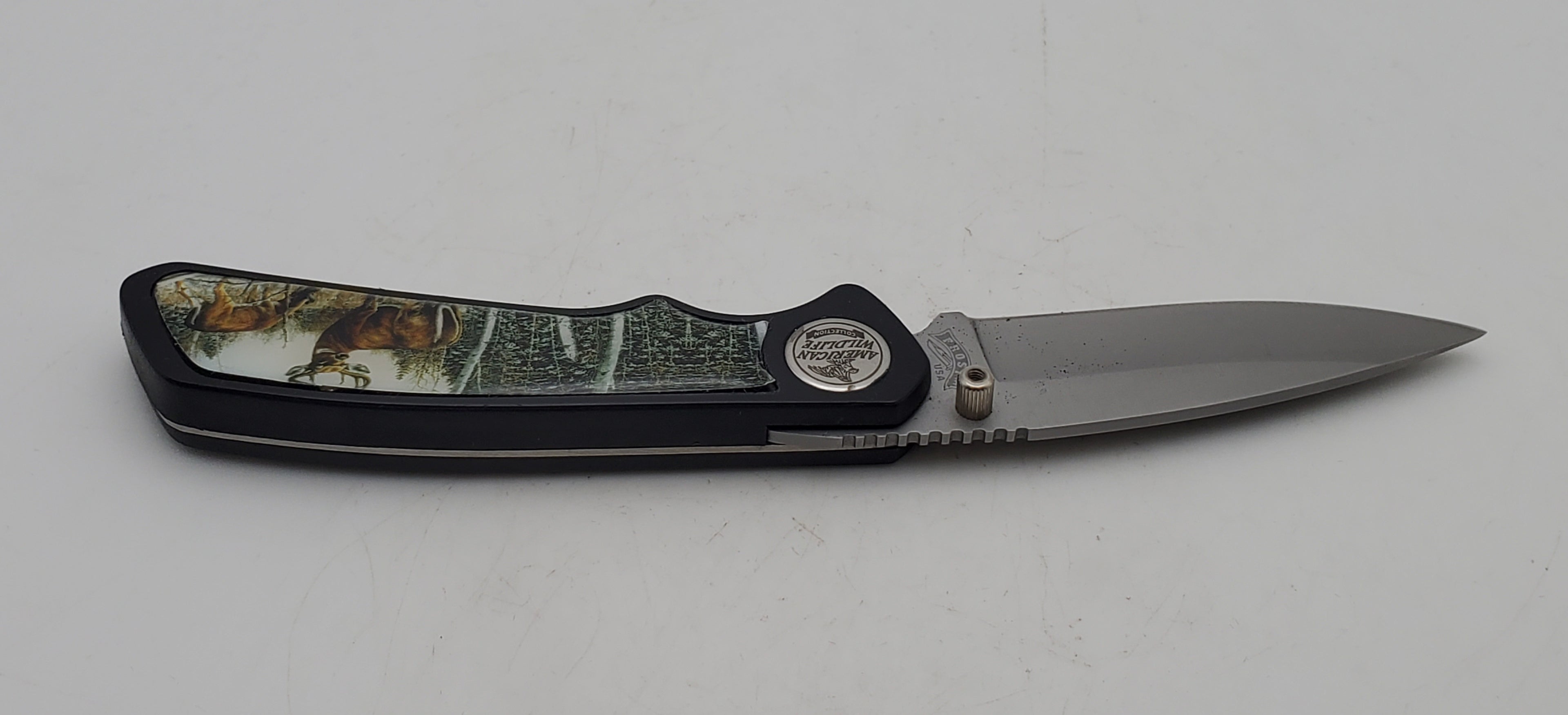 Frost Cutlery - Set of 4 American Wildlife Collection Folding Pocket Knives