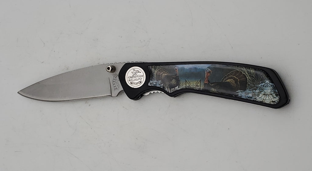 Frost Cutlery - Set of 4 American Wildlife Collection Folding Pocket Knives