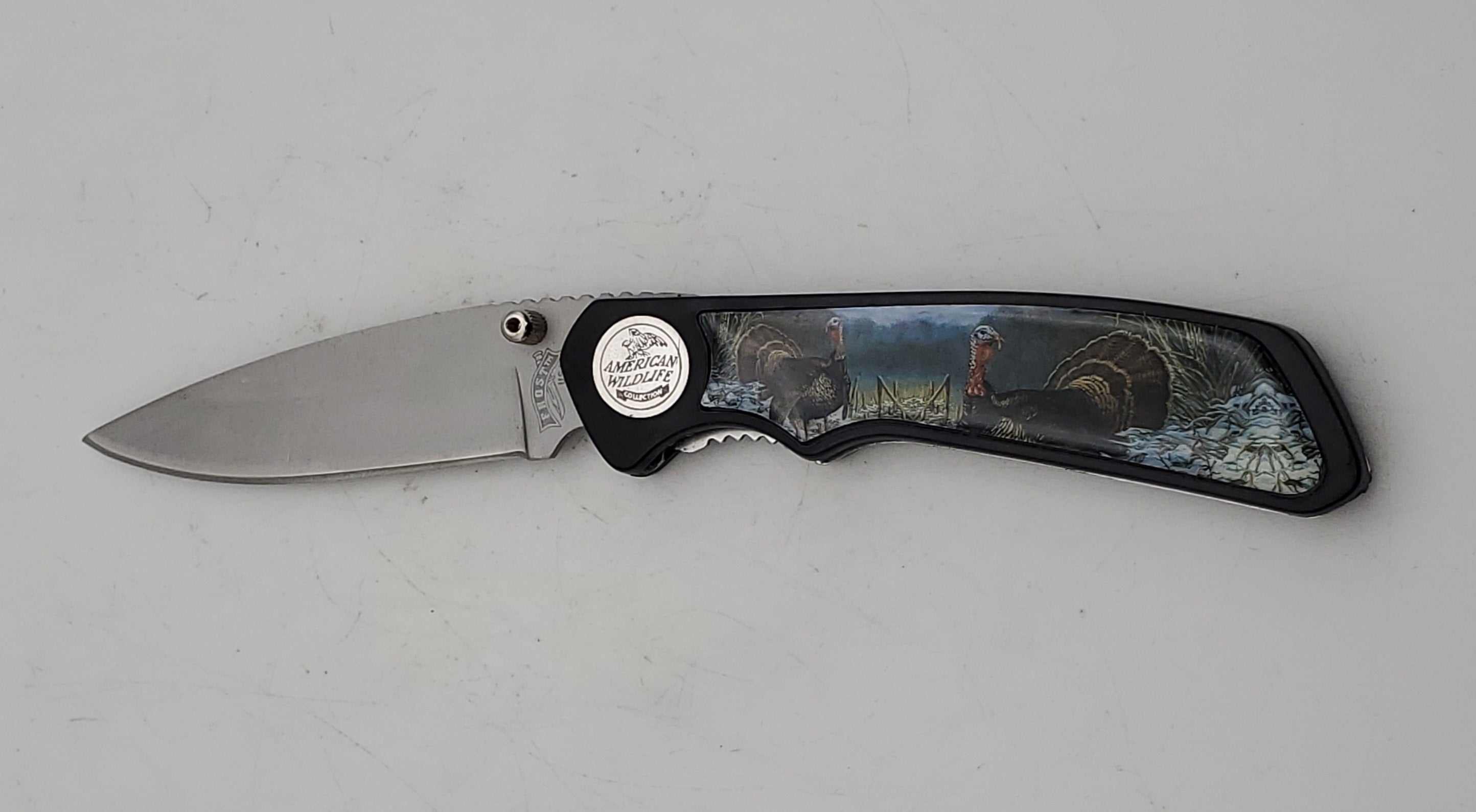 Frost Cutlery - Set of 4 American Wildlife Collection Folding Pocket Knives