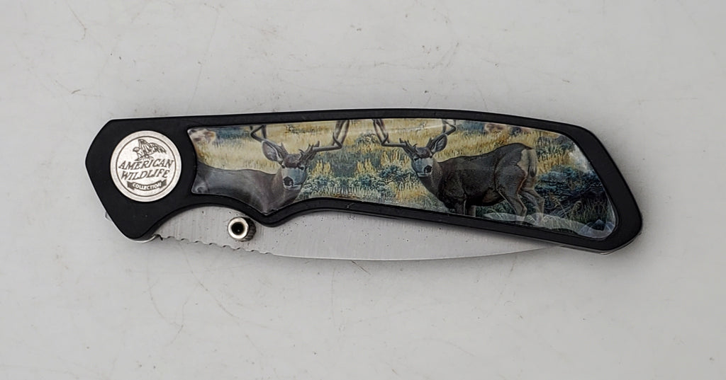 Frost Cutlery - Set of 4 American Wildlife Collection Folding Pocket Knives