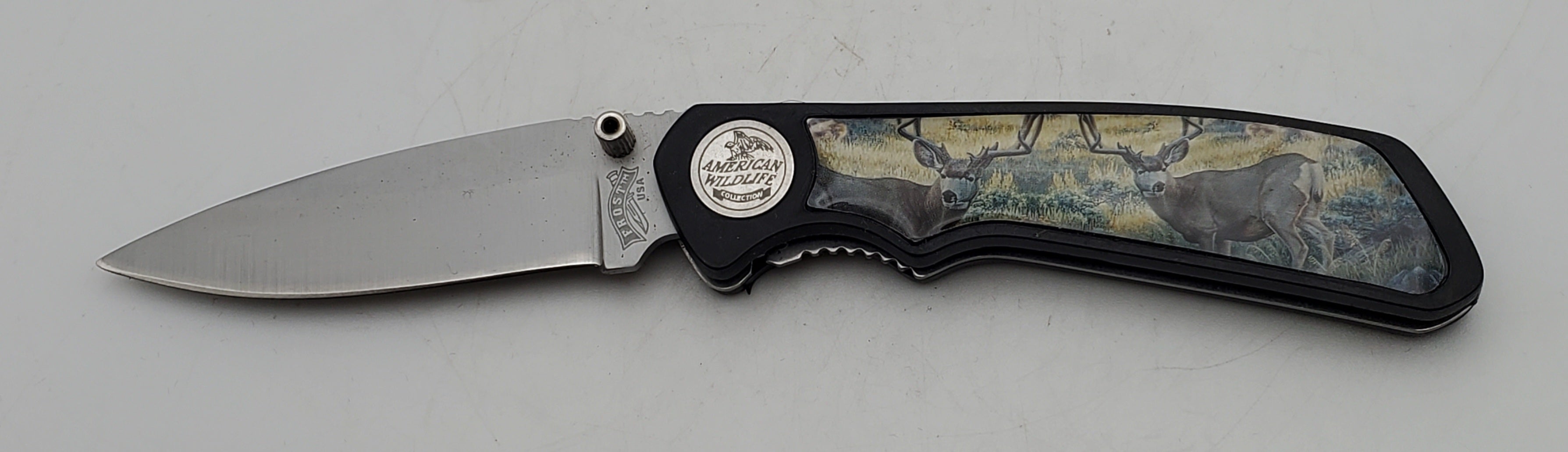 Frost Cutlery - Set of 4 American Wildlife Collection Folding Pocket Knives