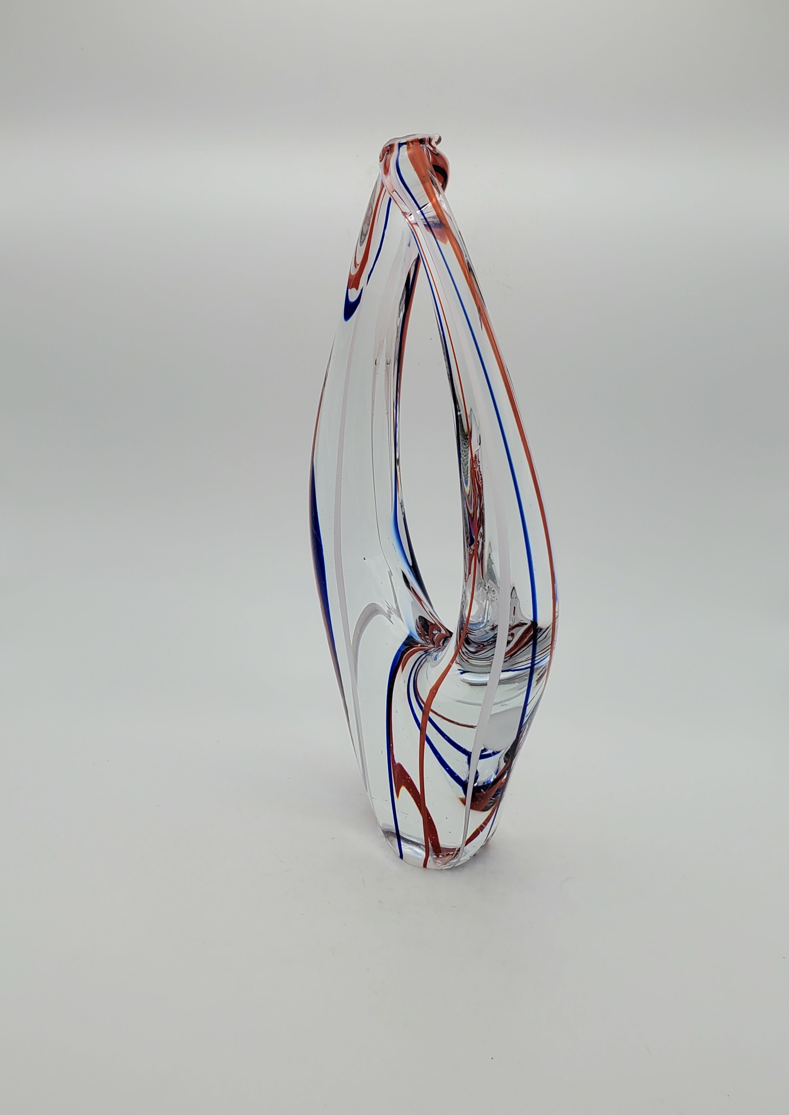 Vintage Handmade Glass Decorative Sculpture