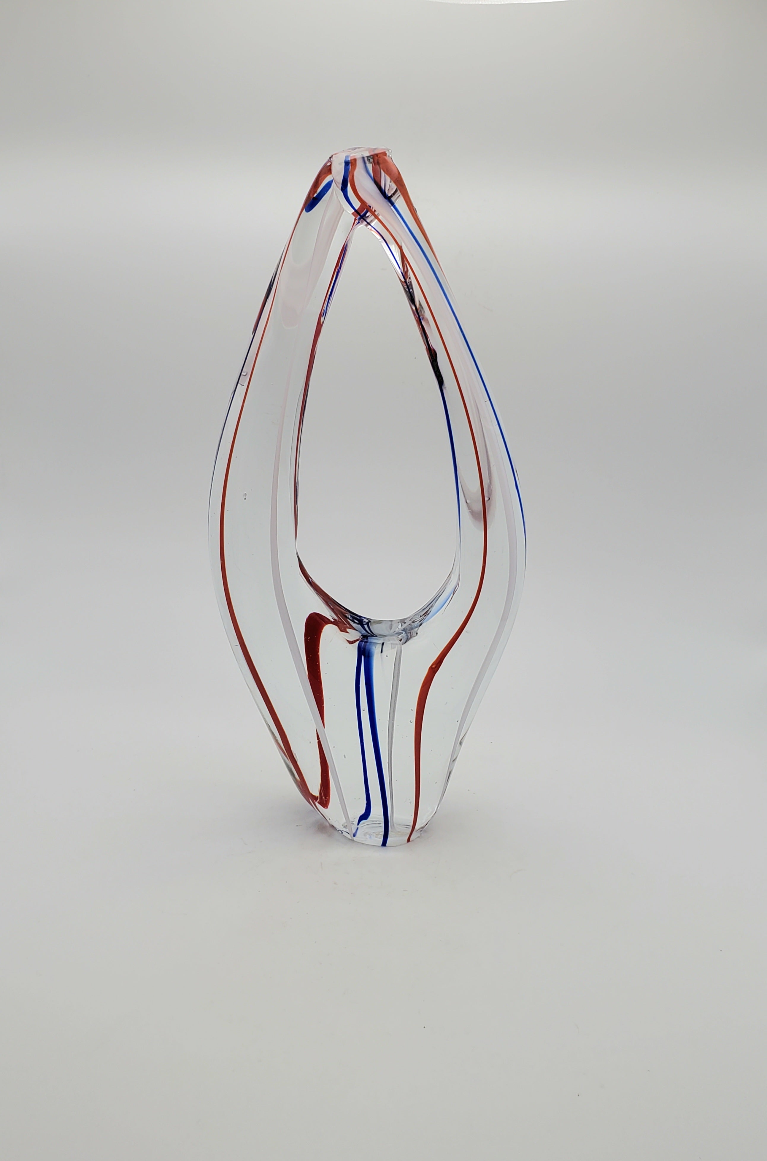 Vintage Handmade Glass Decorative Sculpture