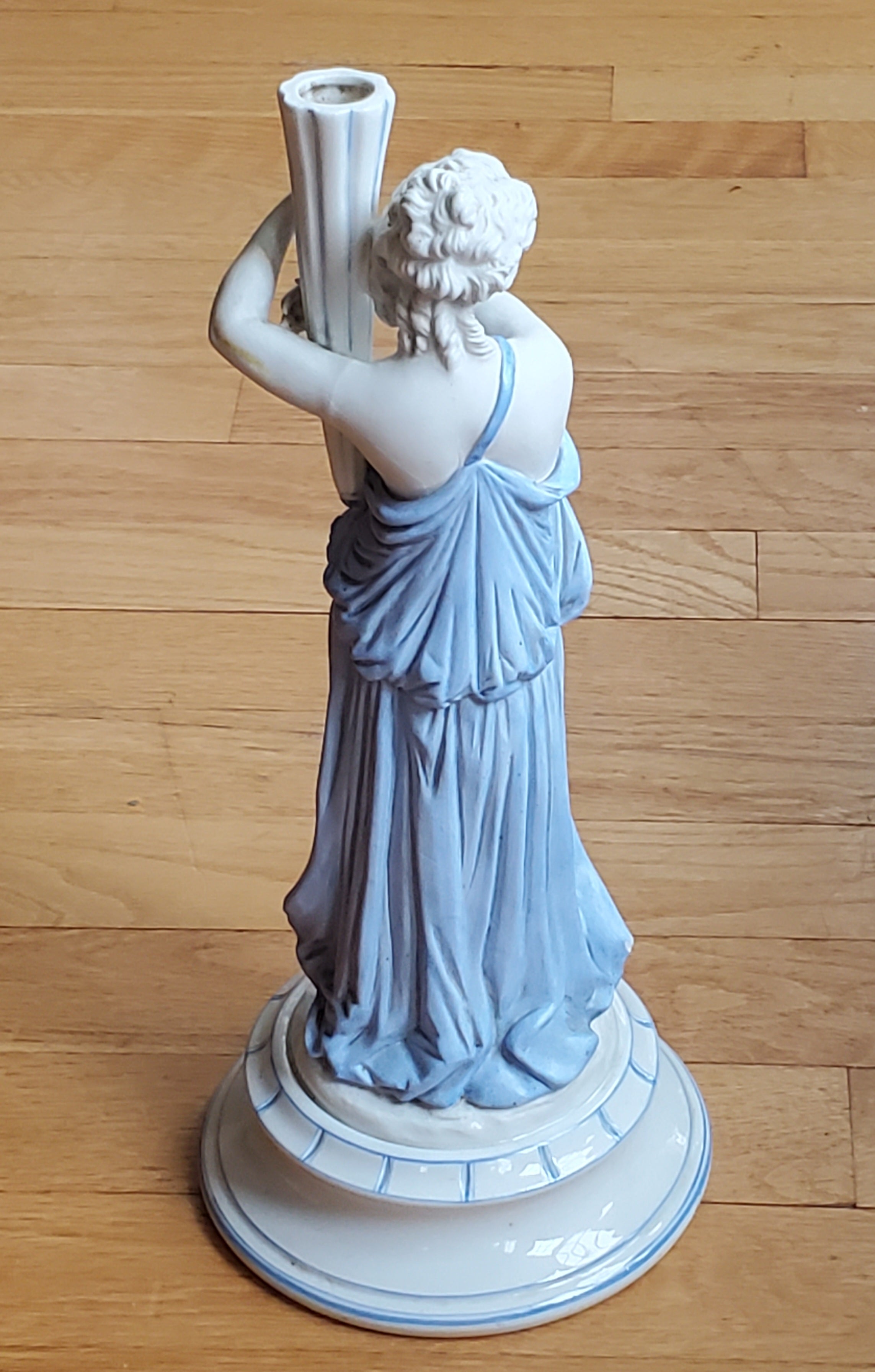 Vintage Ceramic Figural Sculpture Bud Vase