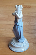 Vintage Ceramic Figural Sculpture Bud Vase