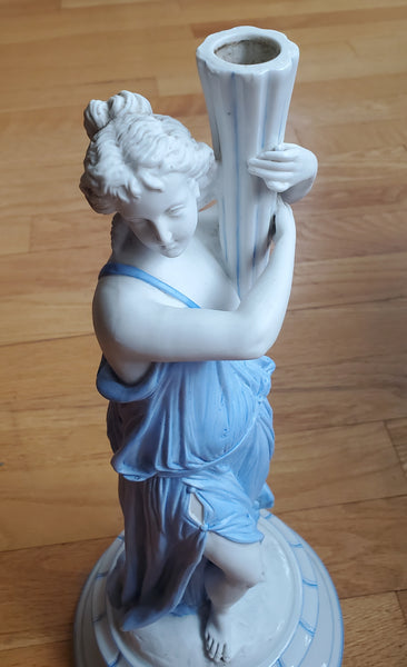 Vintage Ceramic Figural Sculpture Bud Vase