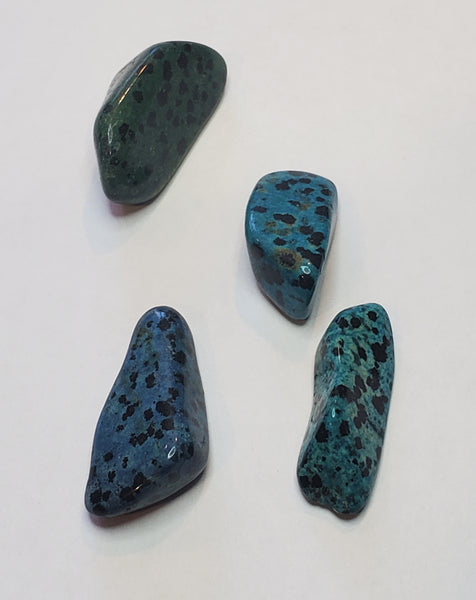 Dyed Dalmatian Jasper Tumbled Stones