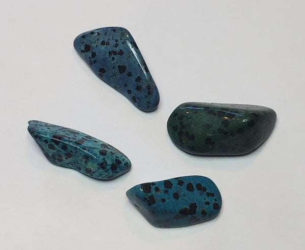 Dyed Dalmatian Jasper Tumbled Stones