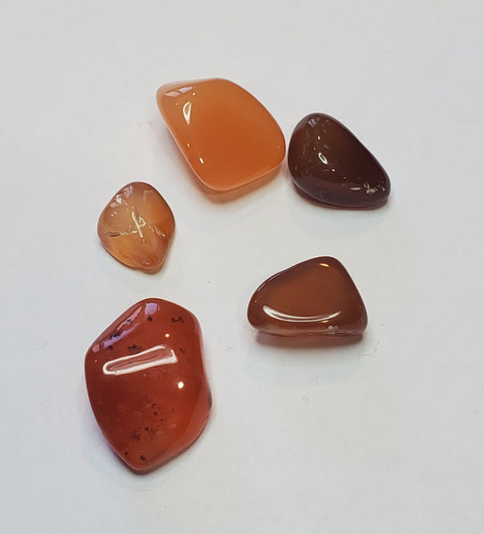 Tumbled Carnelian Stones