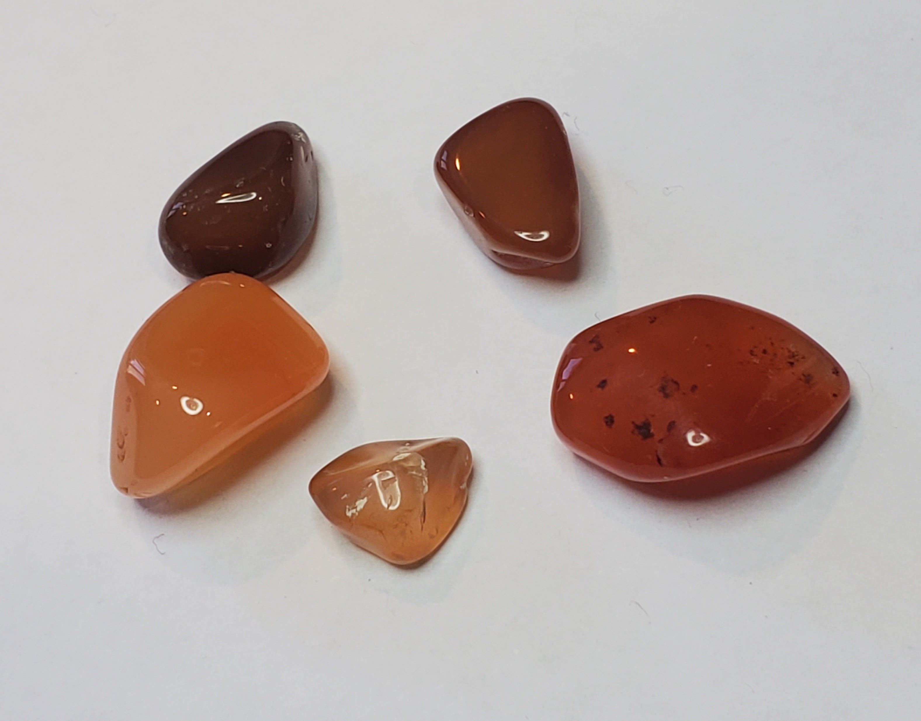 Tumbled Carnelian Stones
