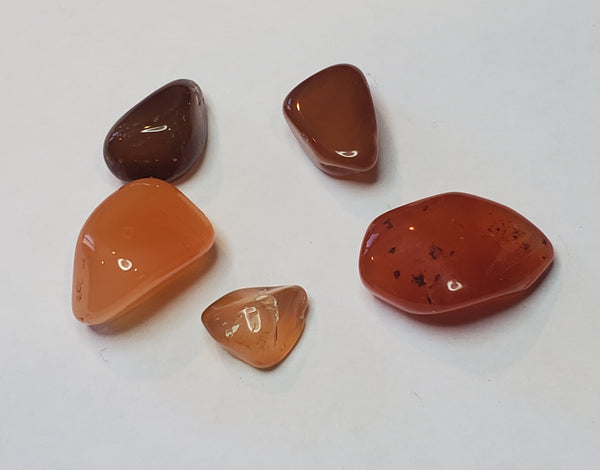 Tumbled Carnelian Stones