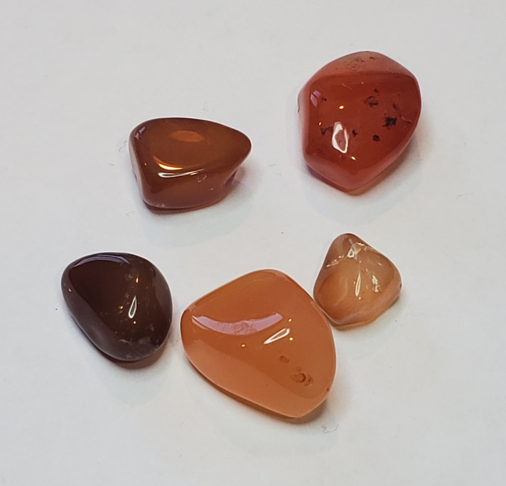 Tumbled Carnelian Stones