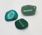 Tumbled Green Stones