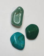 Tumbled Green Stones