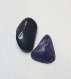 Rainbow Sheen Obsidian and Dyed Tumbled Stones