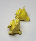 Vintage Handmade Ceramic Roses