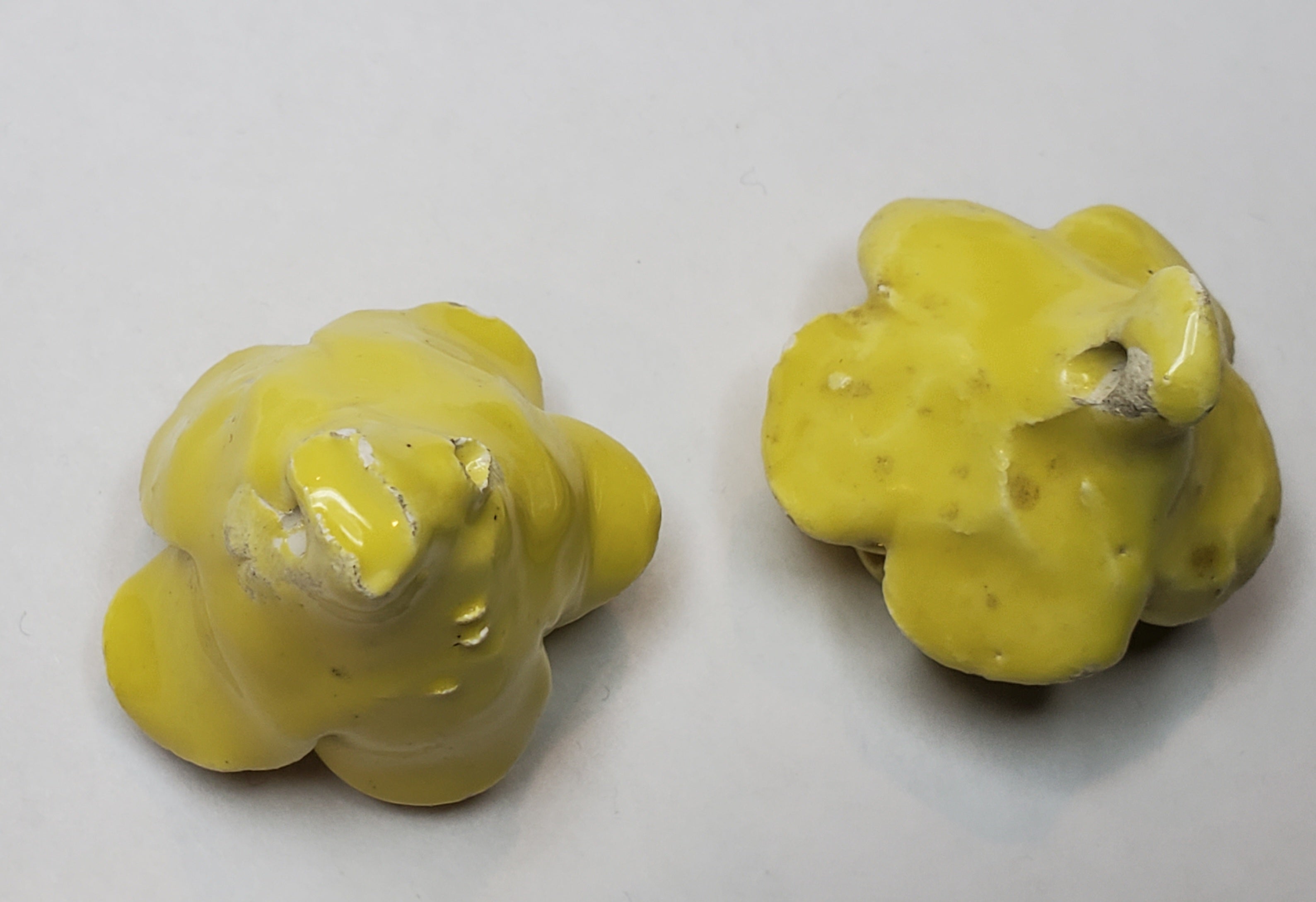 Vintage Handmade Ceramic Roses