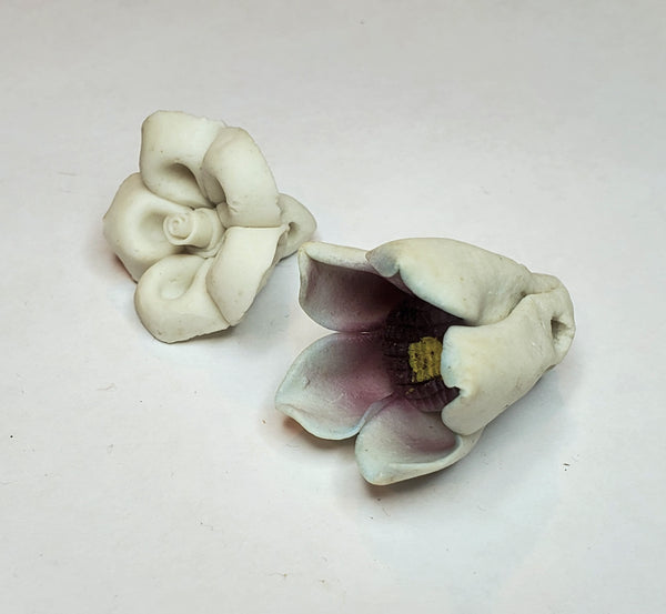 Vintage Handmade Ceramic Flower