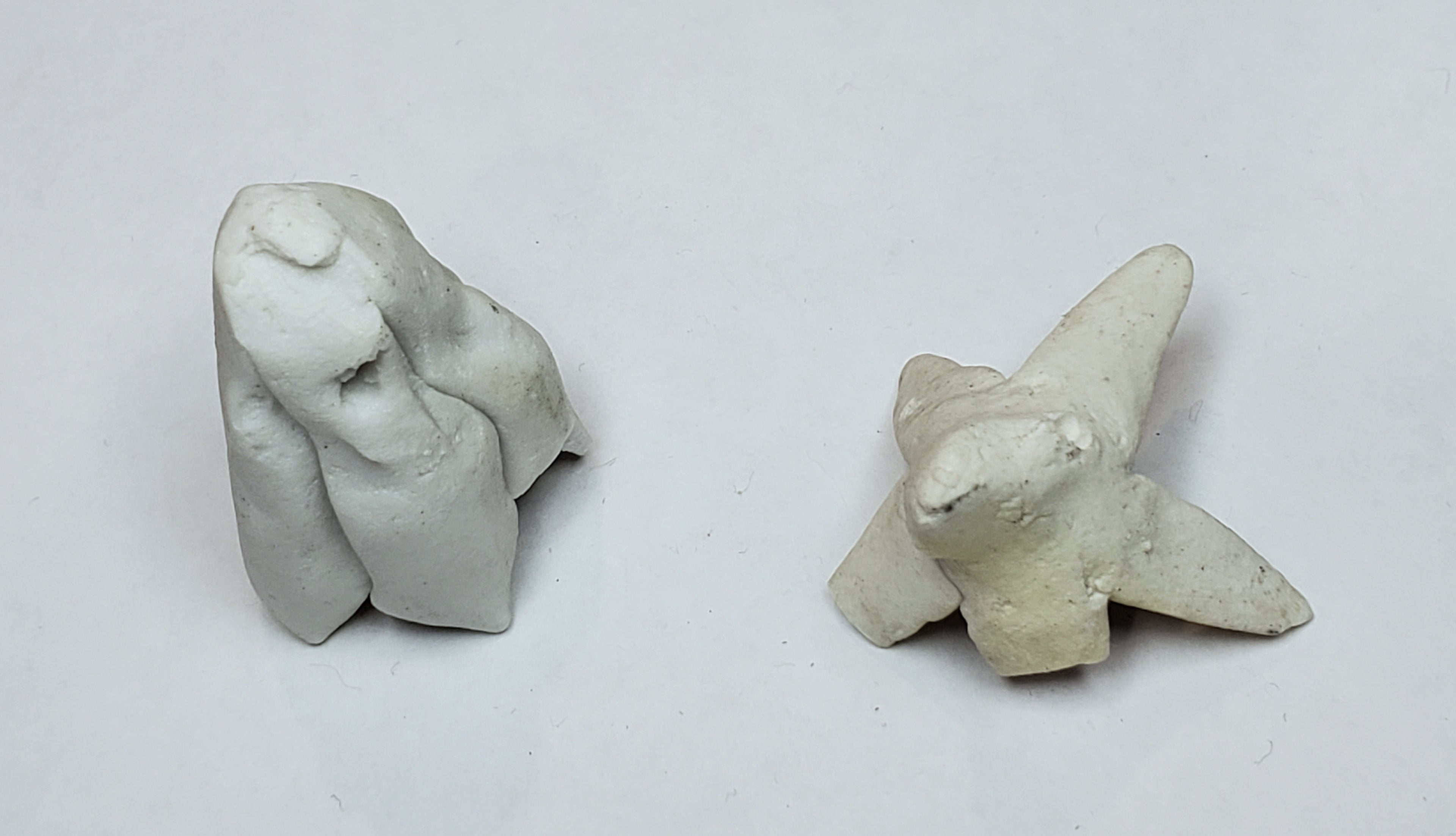 Vintage Handmade Ceramic Flowers - AS IS