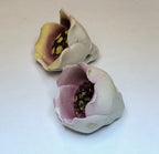 Vintage Handmade Ceramic Flowers - AS IS