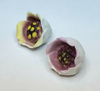 Vintage Handmade Ceramic Flowers - AS IS