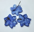 Vintage Pressed Glass Flowers