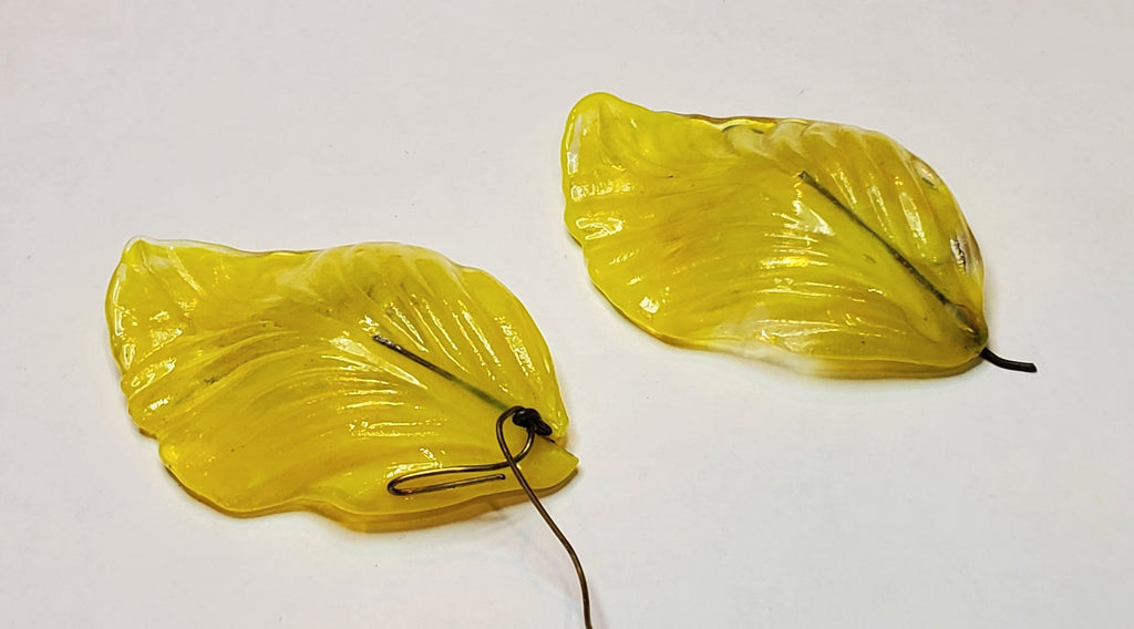 Vintage Handmade Glass Flower Petals