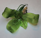 Vintage Handmade Glass Flower Bouquet