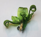 Vintage Handmade Glass Flower Bouquet