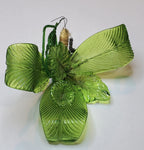 Vintage Handmade Glass Flower Bouquet