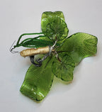 Vintage Handmade Glass Flower Bouquet